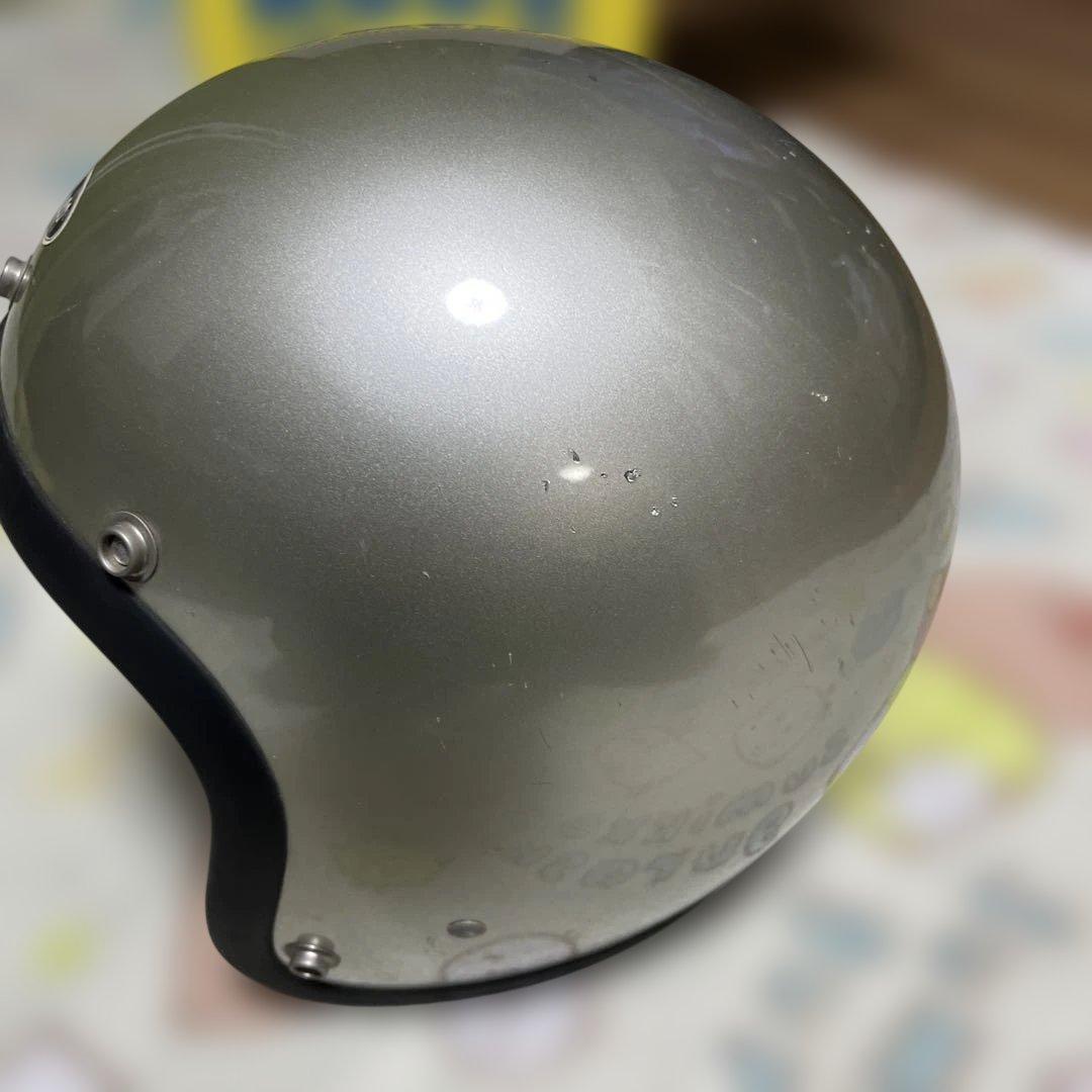 Buco ジェットヘルメット シルバー