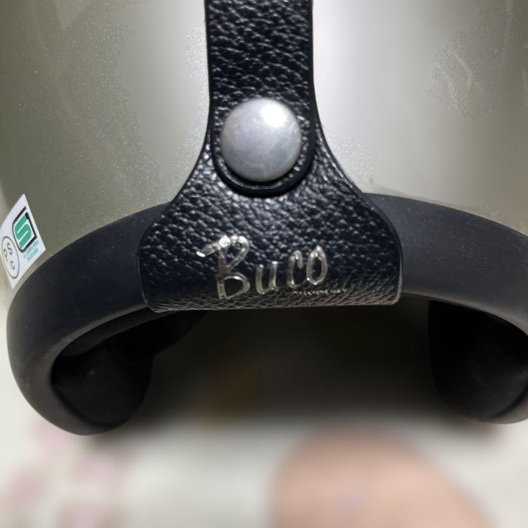 Buco ジェットヘルメット シルバー