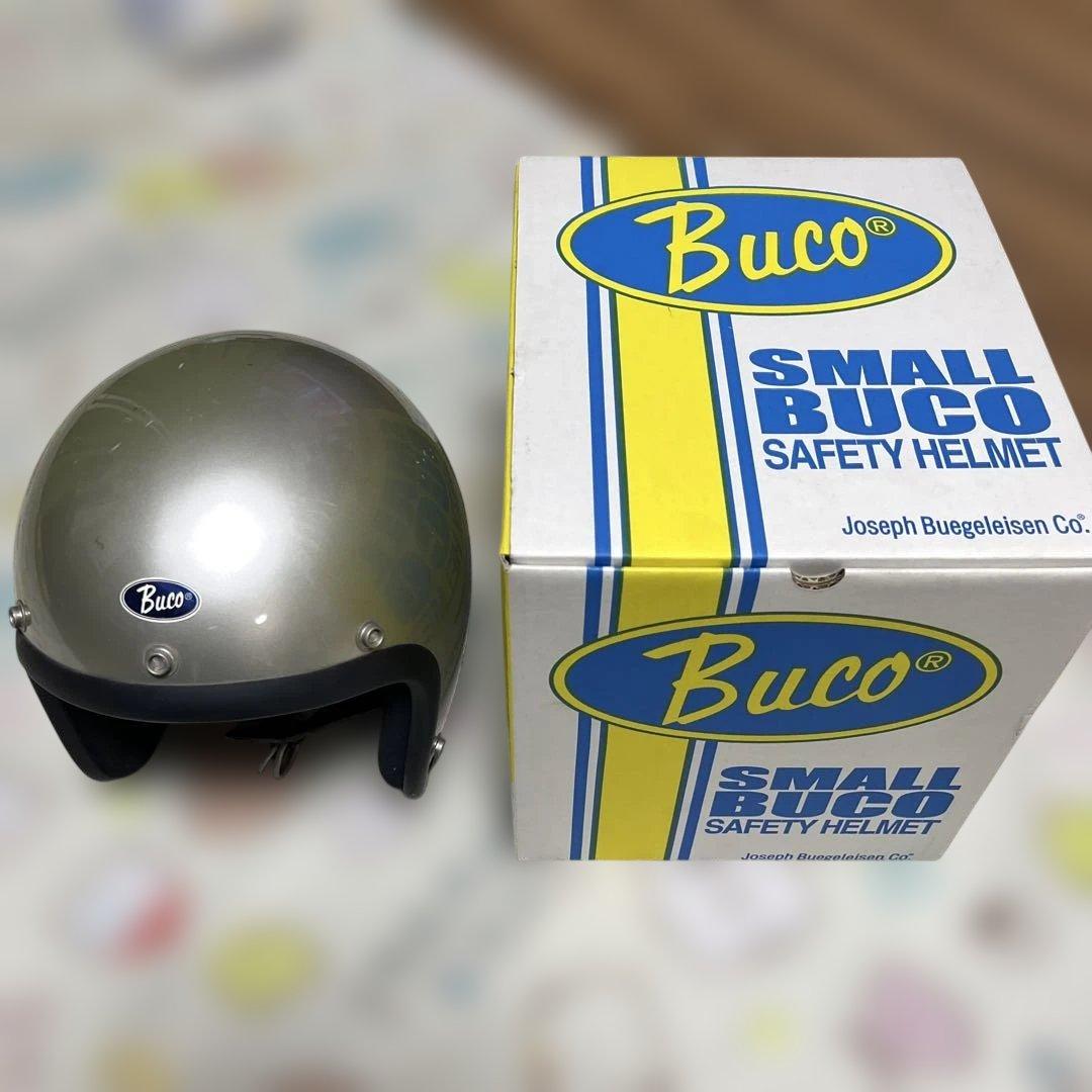 Buco ジェットヘルメット シルバー