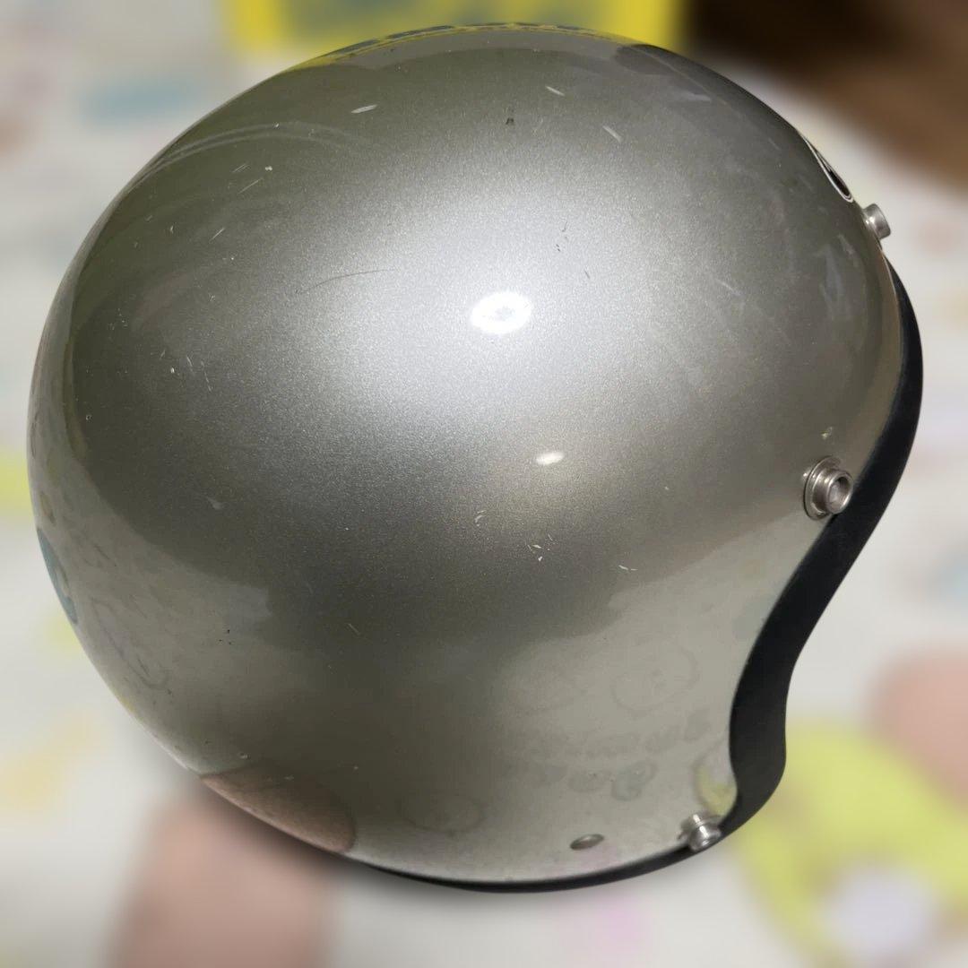 Buco ジェットヘルメット シルバー