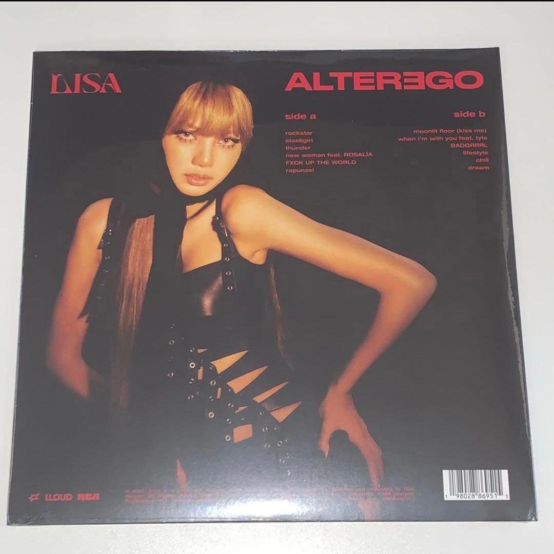 【直筆サイン】【新品未開封】レコード　Lisa Alter Ego