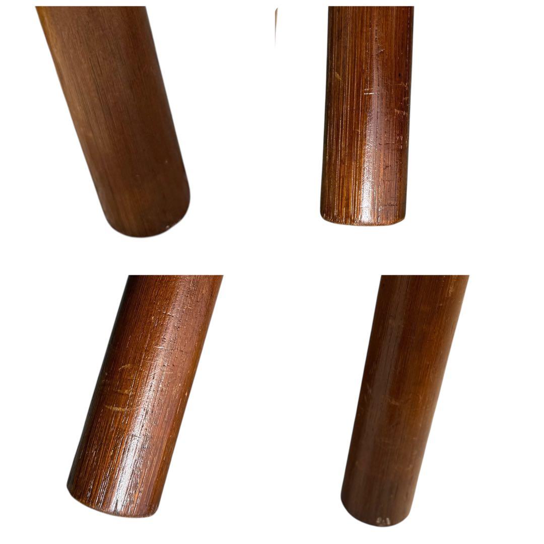 HR699 【木目が美しい】コスガ　kosuga コーヒーテーブル　籐　ラタン