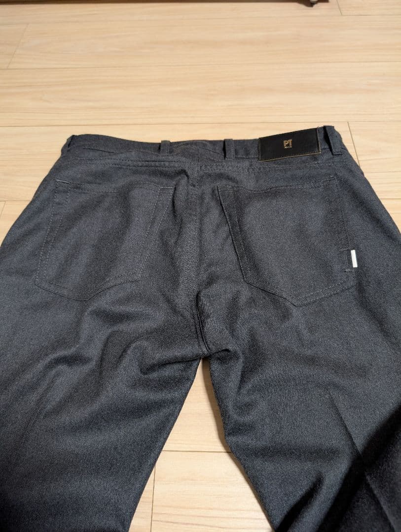PTトリノ ウールフランネル5ポケットパンツ