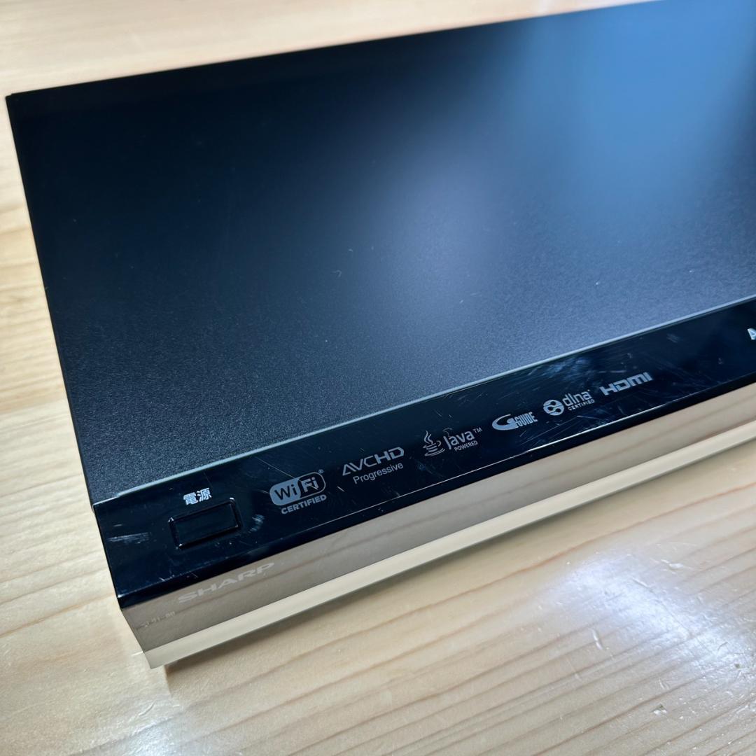 シャープ 1TB 3チューナー ブルーレイレコーダー BD-T1800