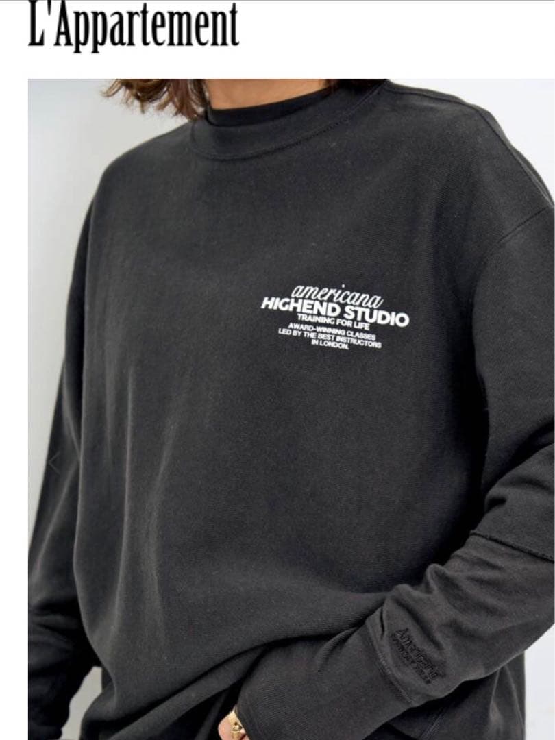L'Appartement アメリカーナ　スウエットこも