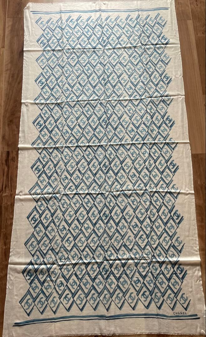 未使用　CHANEL ノベルティ ストール パシュミナ ココマーク