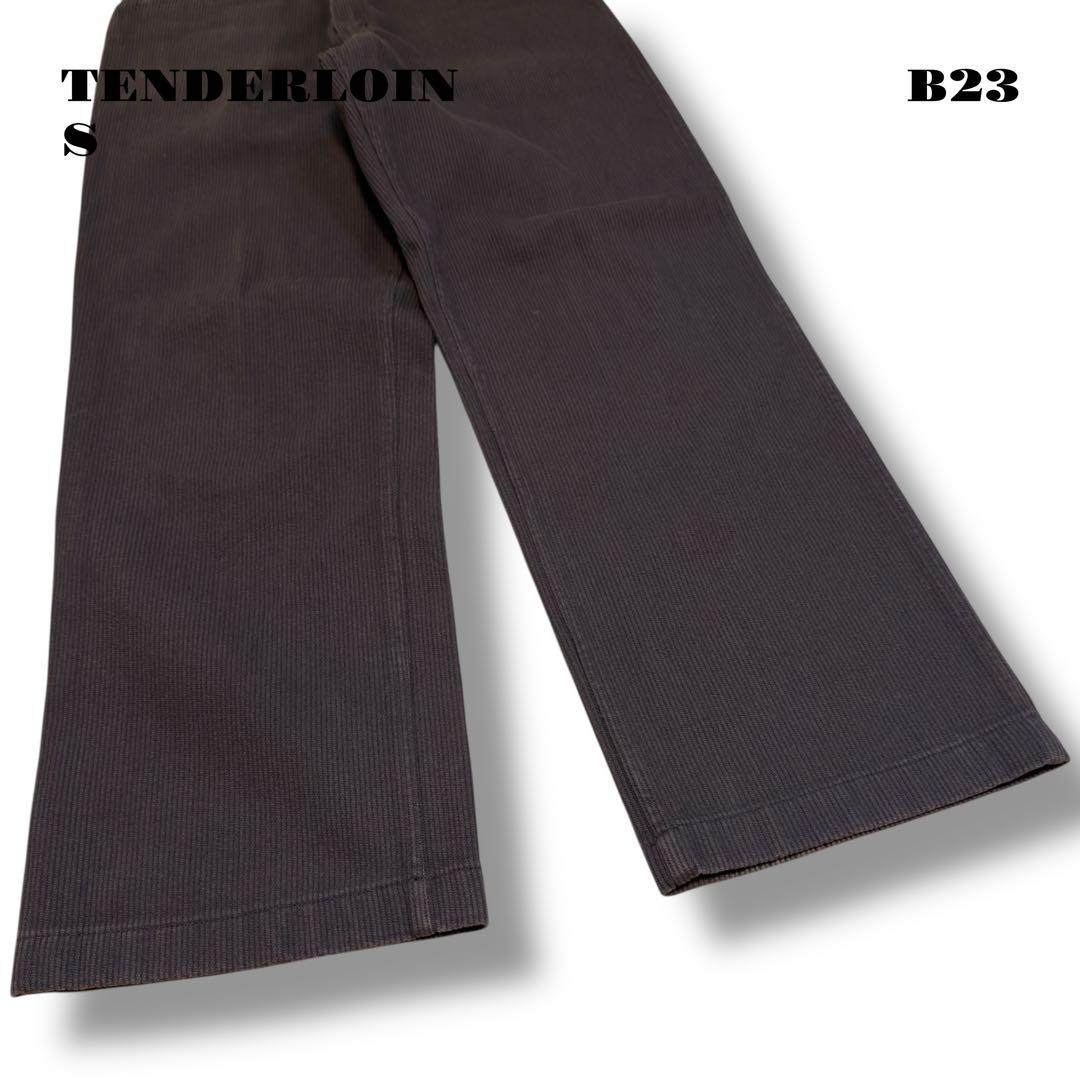 人気品！ TENDERLOIN BDP PIQUE ピケ パンツ ブラウン 茶S