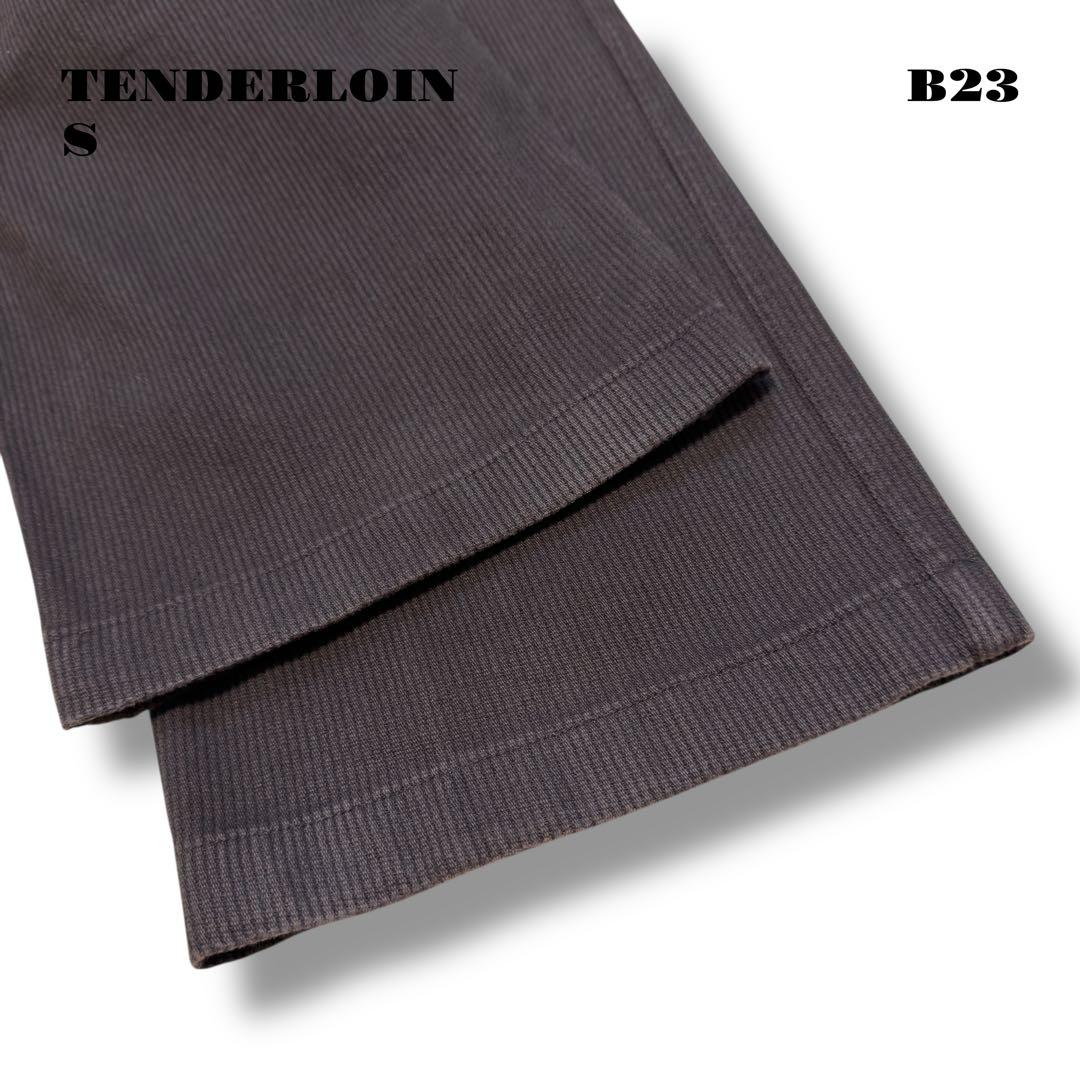 人気品！ TENDERLOIN BDP PIQUE ピケ パンツ ブラウン 茶S