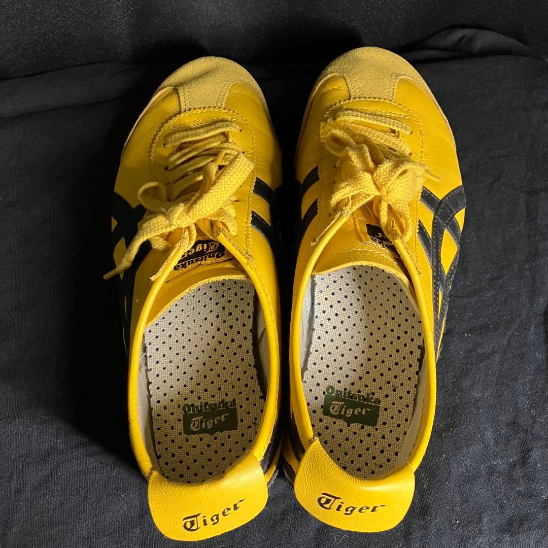 Onitsuka Tiger MEXICO 66 スニーカー 25.5 イエロー