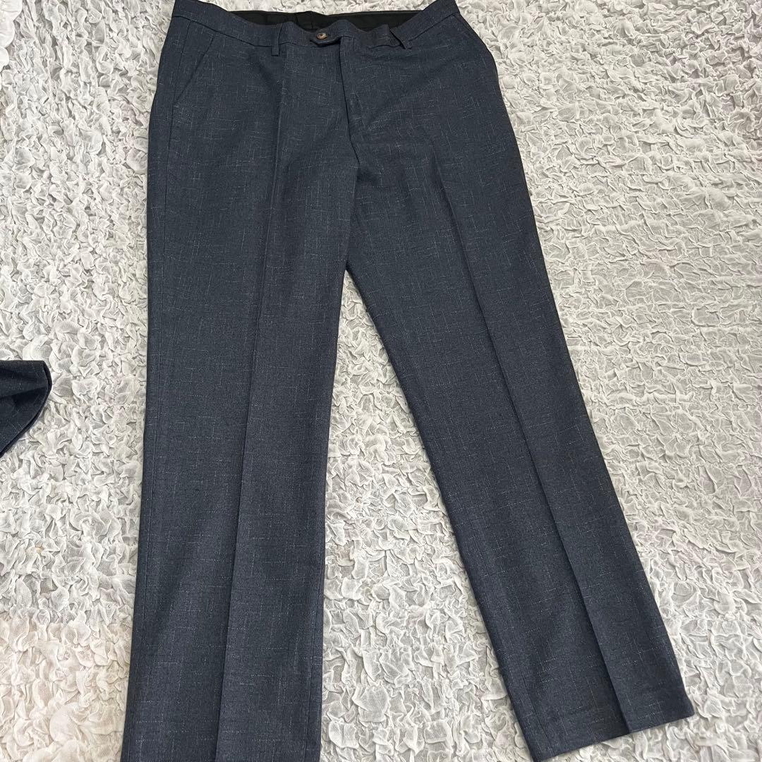 XXLサイズ【WEEN CHARM】3ピース スーツ グレー パンツスーツ