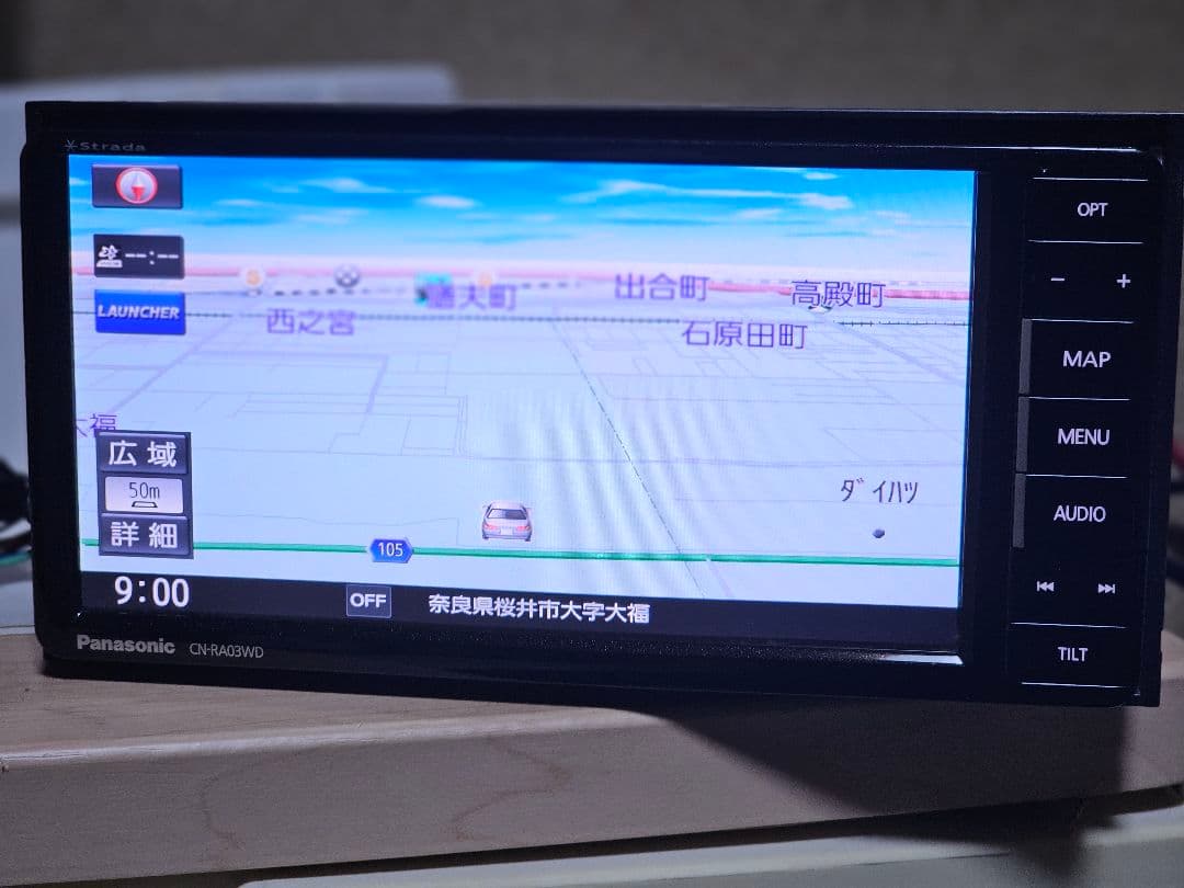 Panasonic CN-RAO3WD Bluetoothナビゲーションシステム