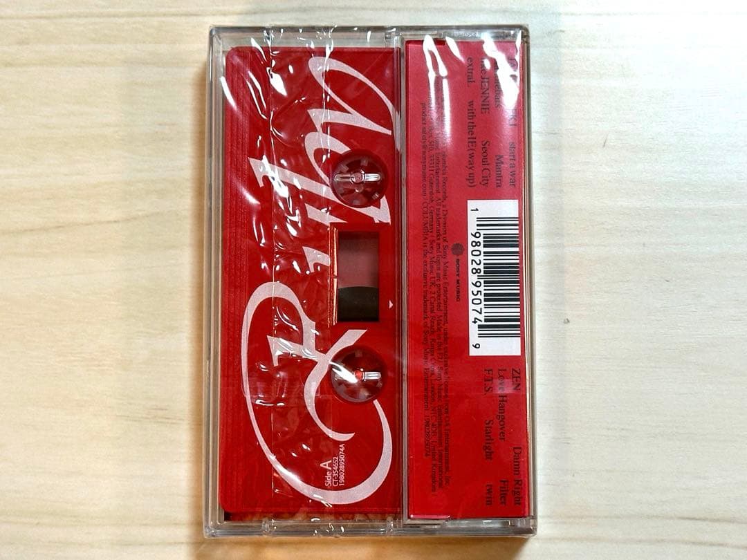 直筆サイン入り ジェニー 「Ruby」 CDアルバム カセット アートカード