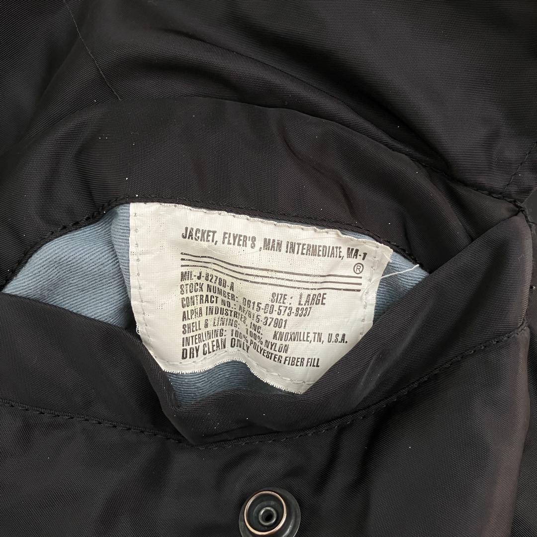 ジャケット・アウター MA-1 ALPHA INDUSTRIES SWG