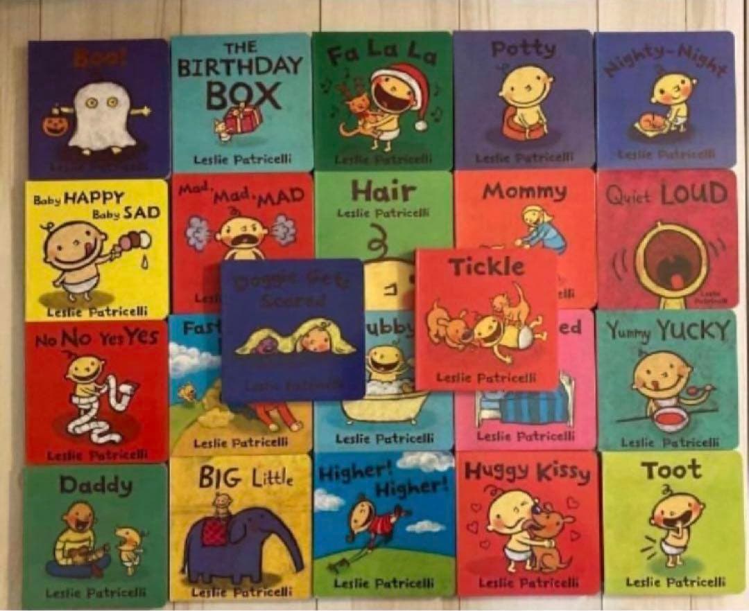 【美品】Leslie Patricelli 英語絵本　22冊セット　最新版