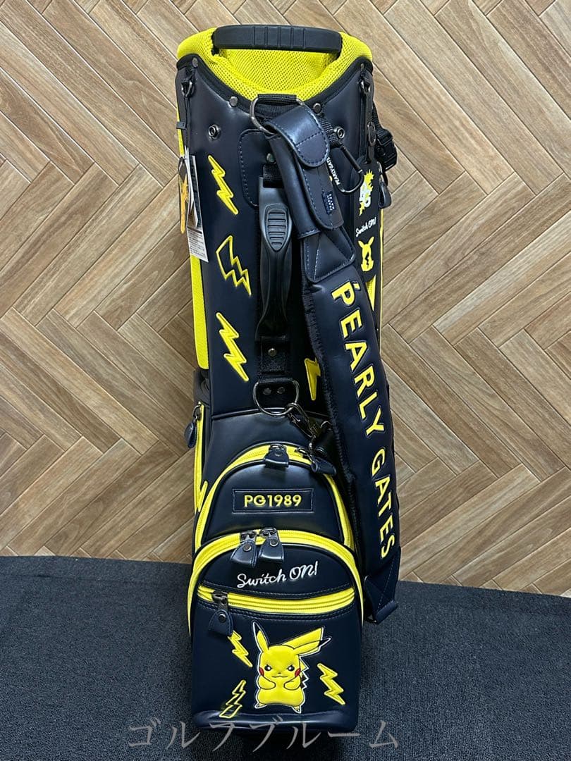 む*ー様 パーリーゲイツ☆ポケモン⚡️ピカチュウスタンド式キャディバック
