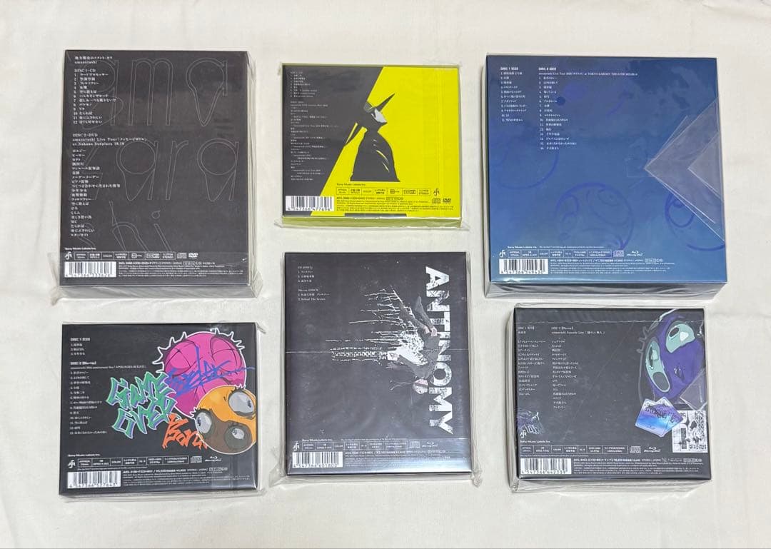 Amazarashi　CD　初回生産限定盤　新品未開封品　レア　６枚セット