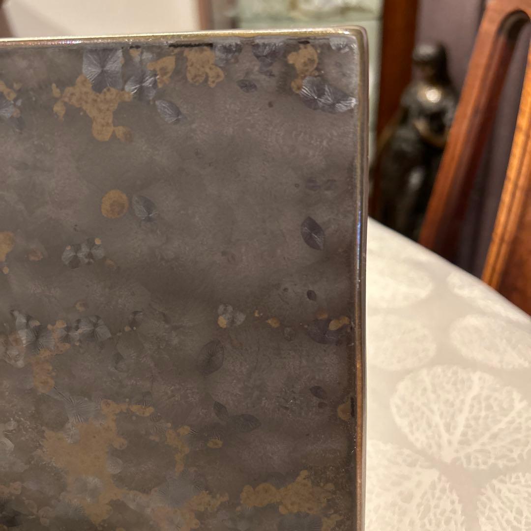 アトリエジュンコ、ドア飾り、Jane de Chrome作台付皿