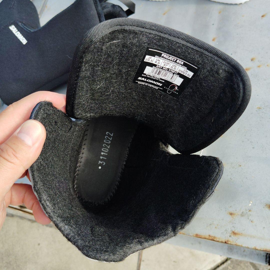 スノーボード Salomon Project boa 23.5cm