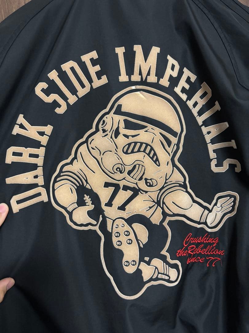 adidas スタジャン Mサイズ 黒 ダークサイドインペリアルズ