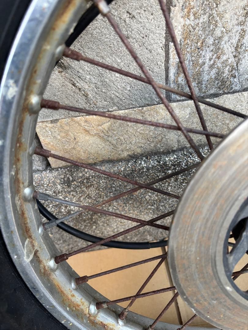 CB50S油圧ブレーキフロントフォーク足廻りセットカブテレスコCDディスク化