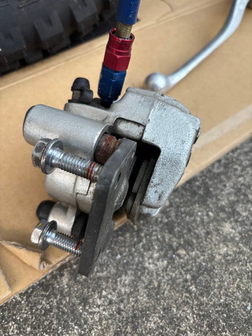 CB50S油圧ブレーキフロントフォーク足廻りセットカブテレスコCDディスク化