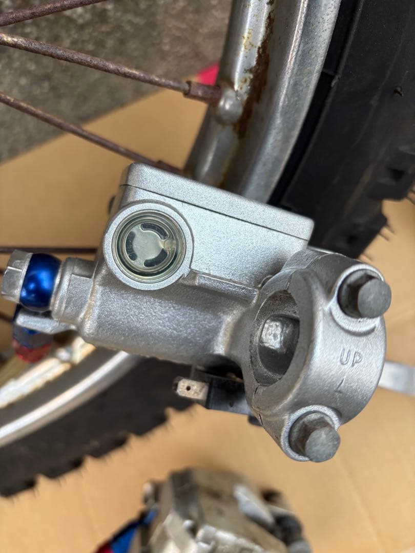 CB50S油圧ブレーキフロントフォーク足廻りセットカブテレスコCDディスク化