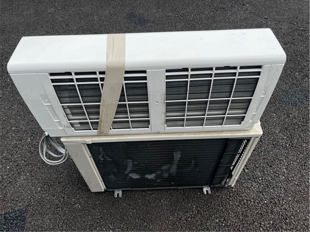 ① 三菱ルームエアコンMSZ-XD2223-W 通電確認済　2022年製