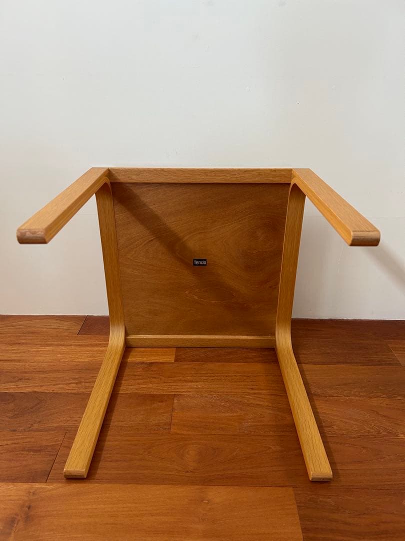 天童木工　TENDO サイドテーブル　センターテーブル　机　美品　正方形　オーク