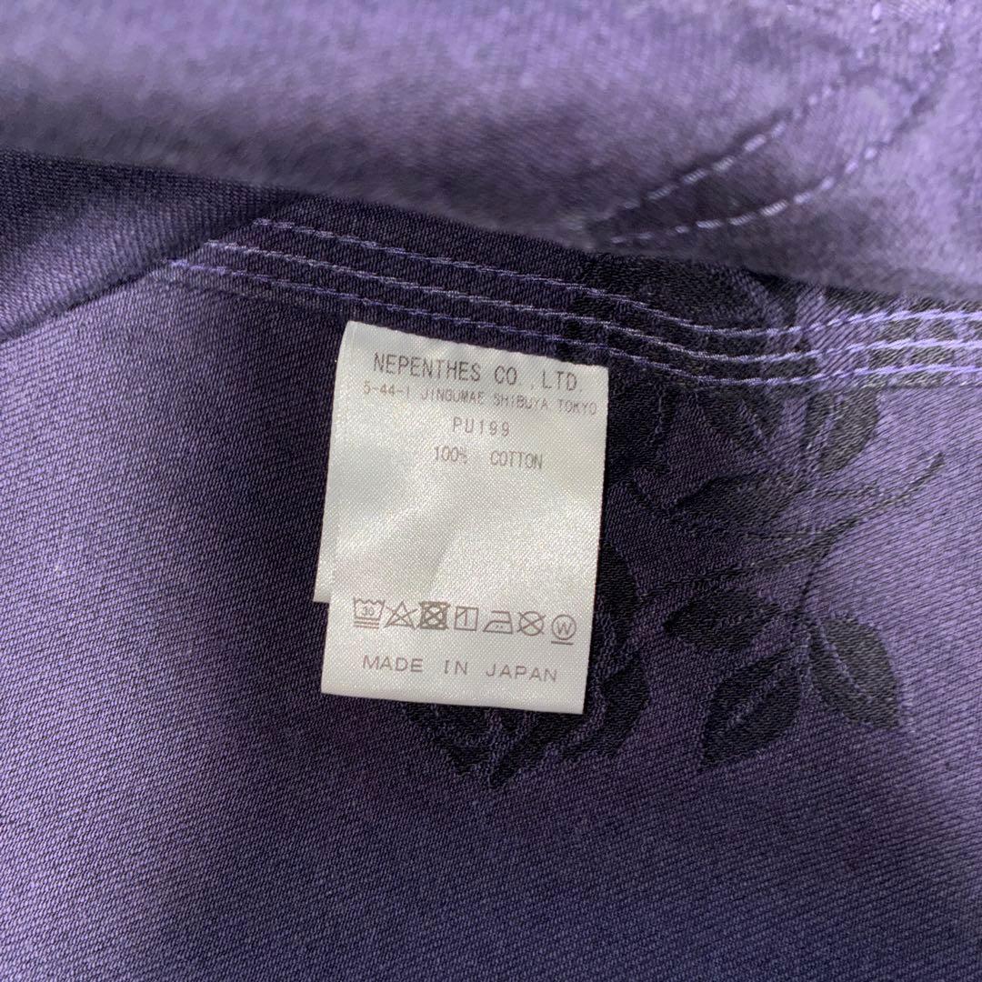 Needles カバーオール ローズ刺繍