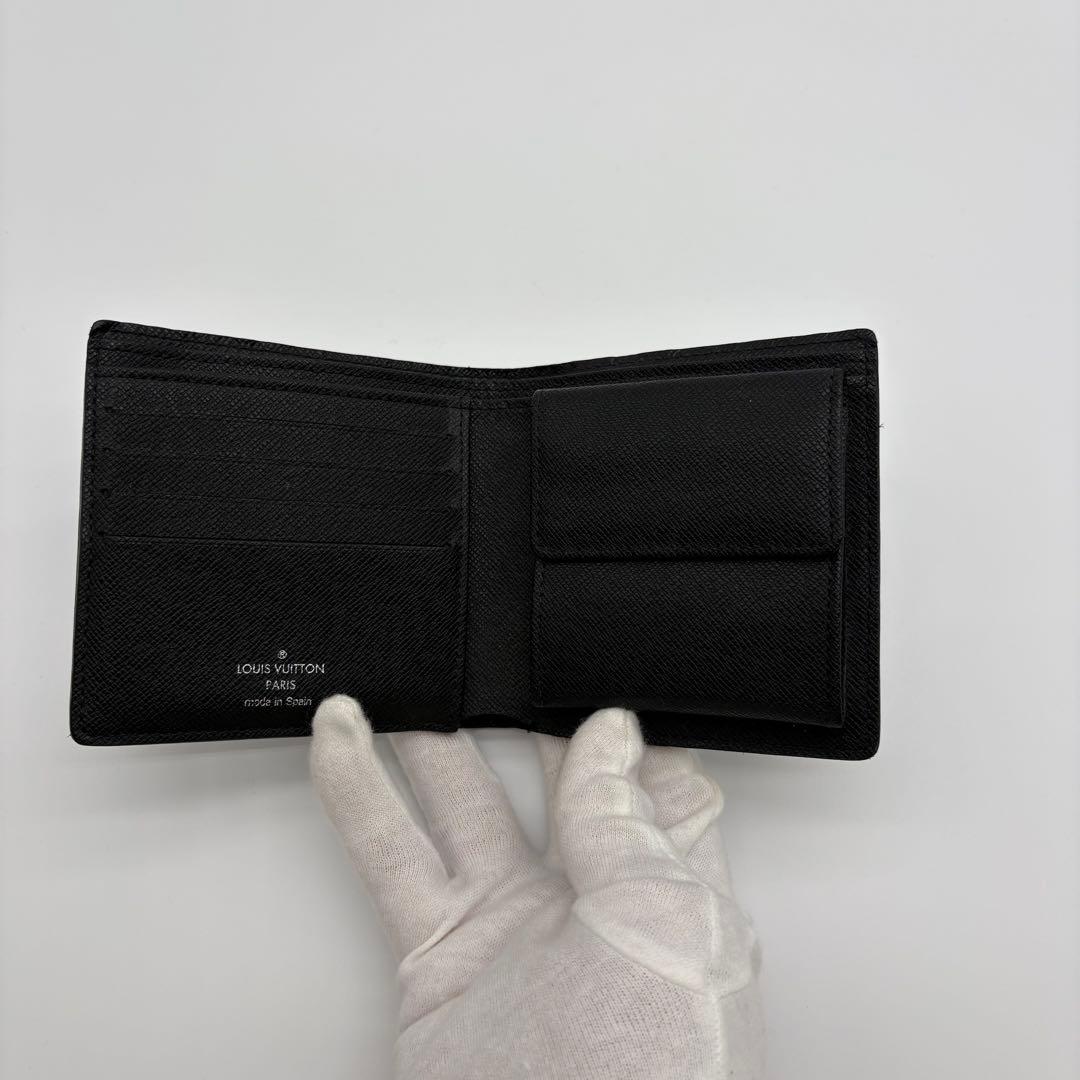 ルイヴィトン ダミエグラフィット ポルトフォイユ マルコ 財布 二つ折り 正規品