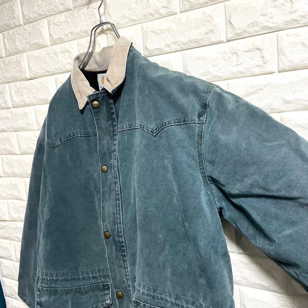 80〜90s カーハート　カバーオール　ダックジャケット　2XLサイズ相当