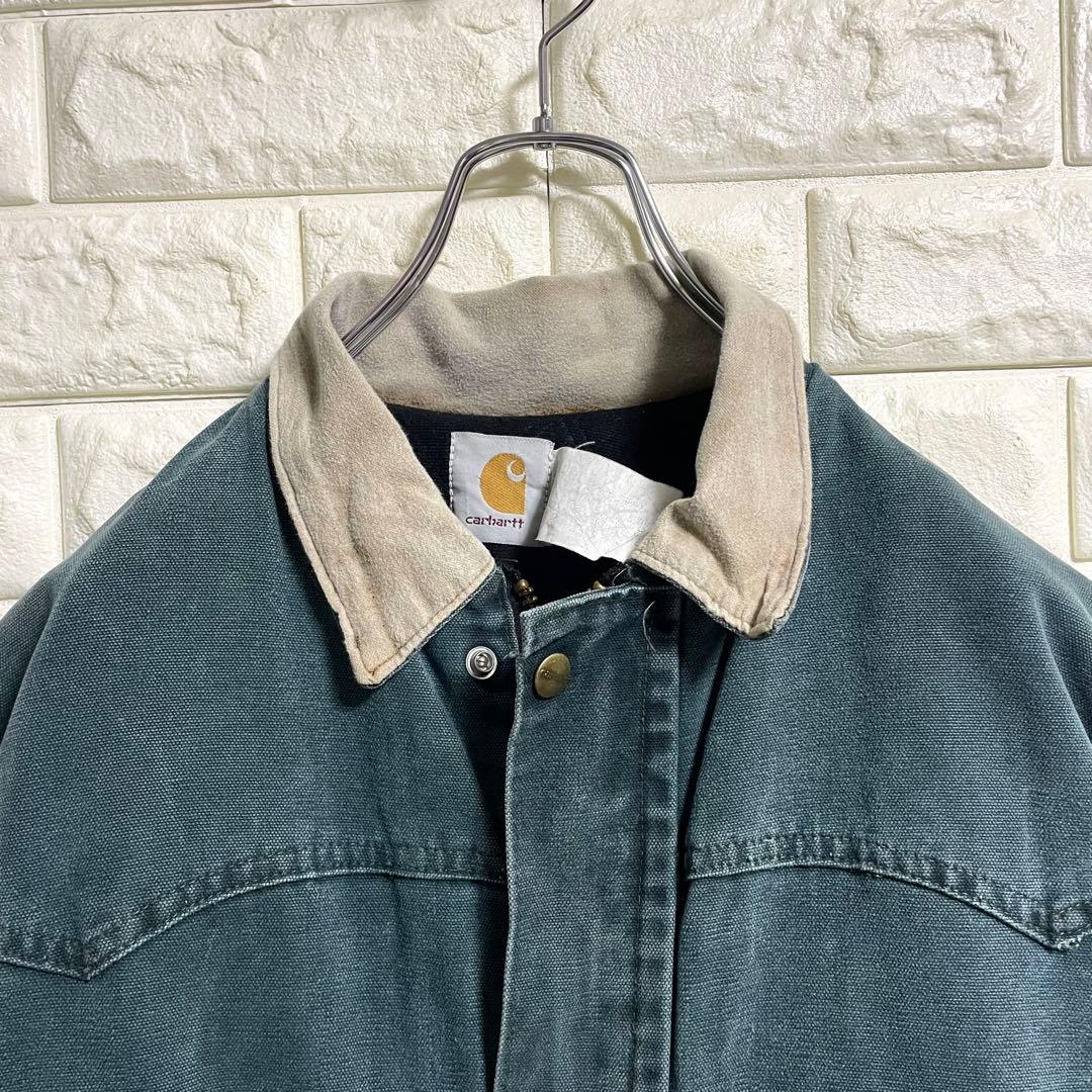 80〜90s カーハート　カバーオール　ダックジャケット　2XLサイズ相当