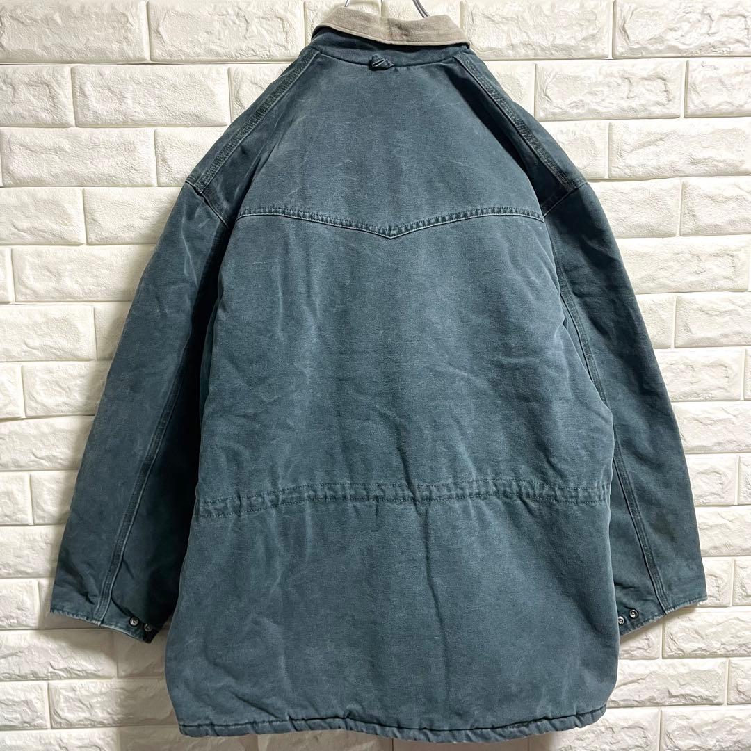 80〜90s カーハート　カバーオール　ダックジャケット　2XLサイズ相当