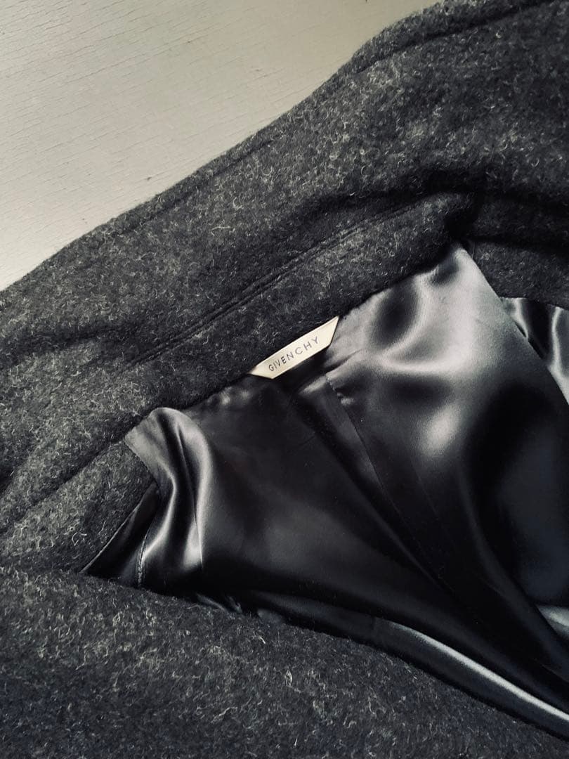 OLD GIVENCHY 超希少！極上！ベビーアルパカ製ロングコート¥40万