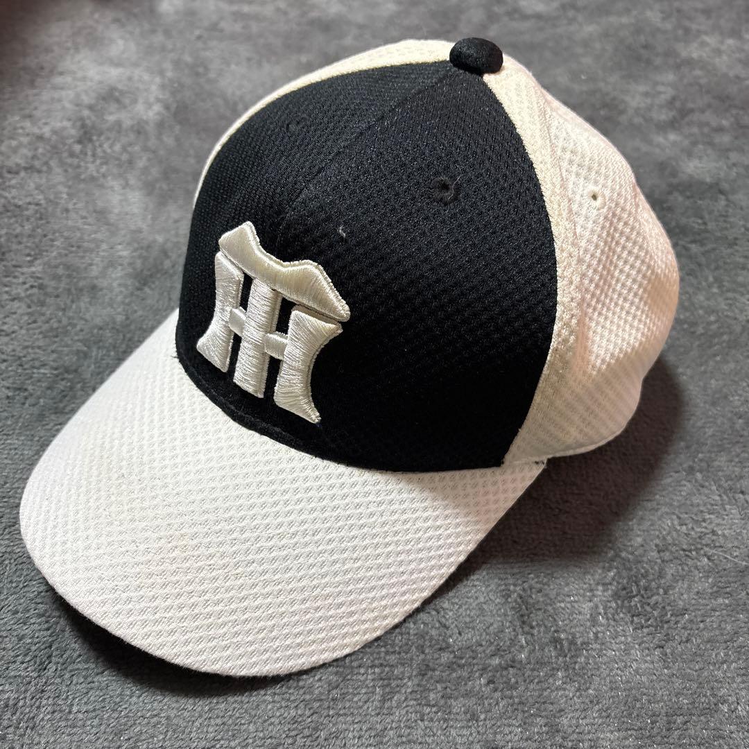 阪神タイガース　中村豊　実使用　沖縄キャンプ　キャップ