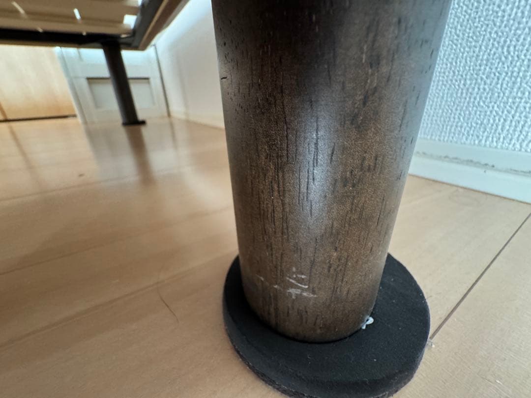 無印良品 ベッドフレーム ダークブラウン セミダブル