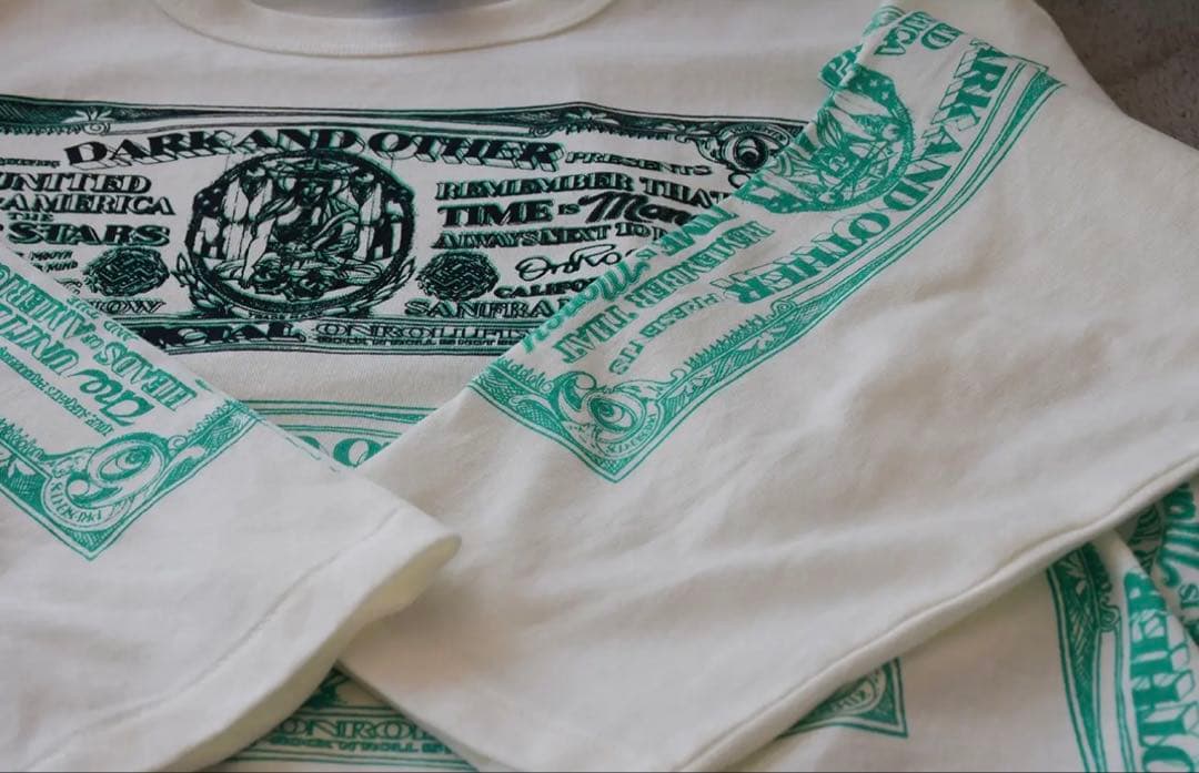 新品　オンロールフライ　七分袖　ベースボールTEE アメカジ