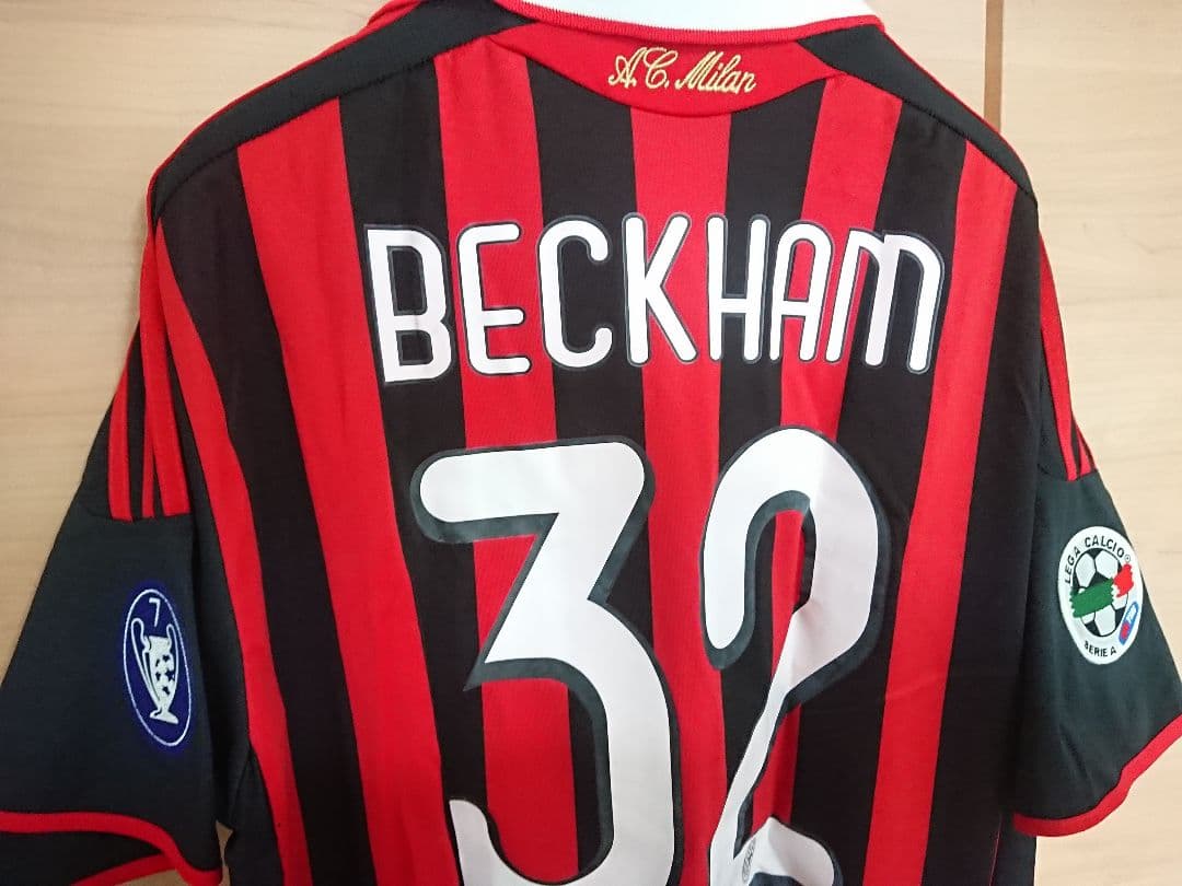 【値下げセール 】デヴィッド・ ベッカム ユニフォーム ACミラン