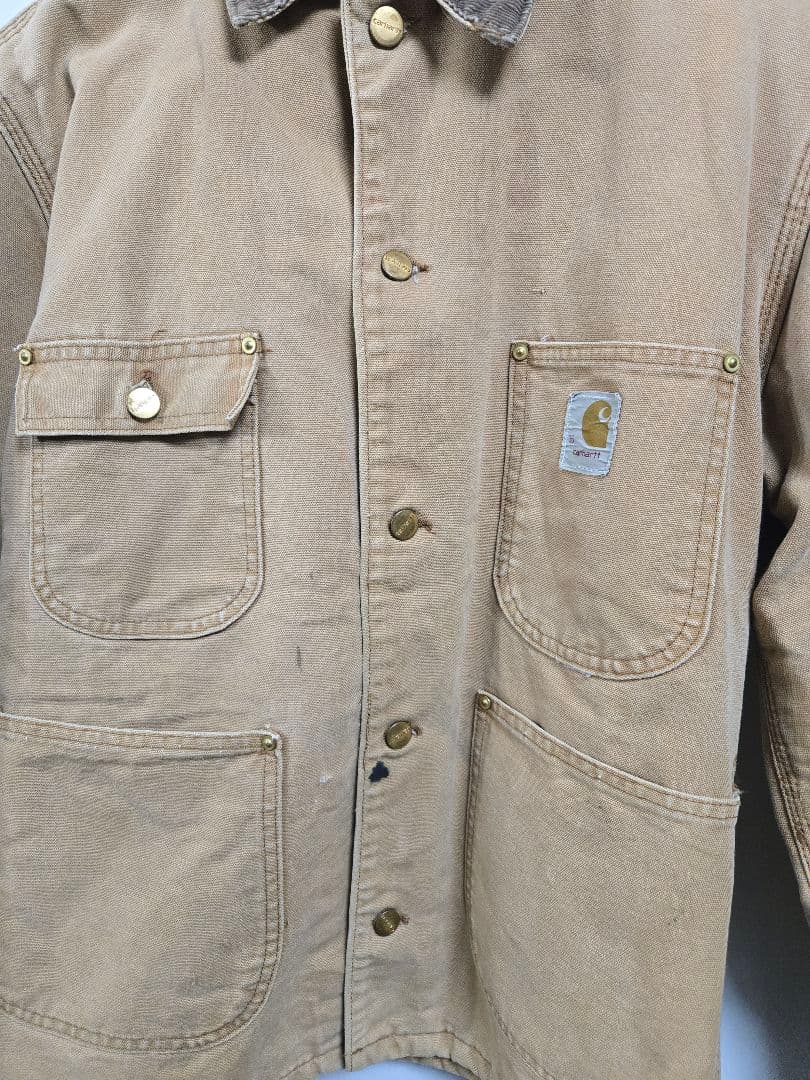 80s 100周年 Carhartt カーハート ミシガンチョアコート 36