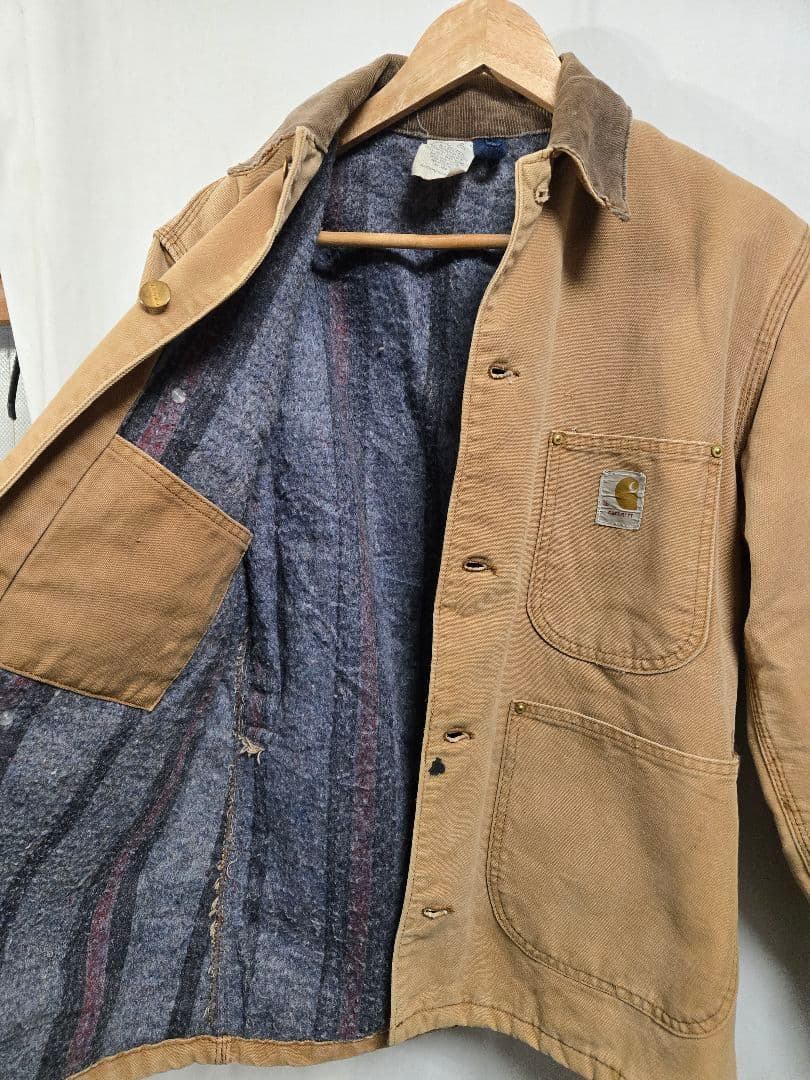 80s 100周年 Carhartt カーハート ミシガンチョアコート 36