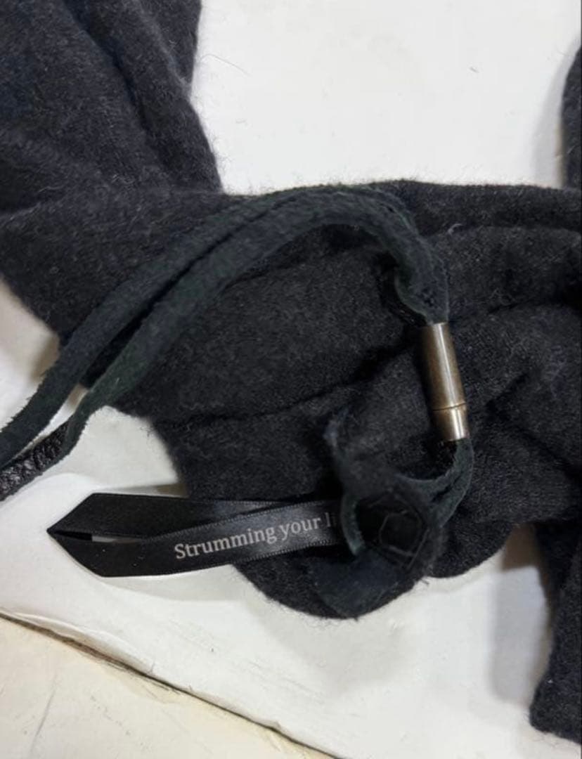 STRUMスヌード　チャコールグレー