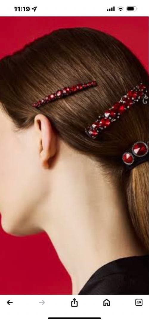 コンプレックスビス完売（ロングピン）レッド二本