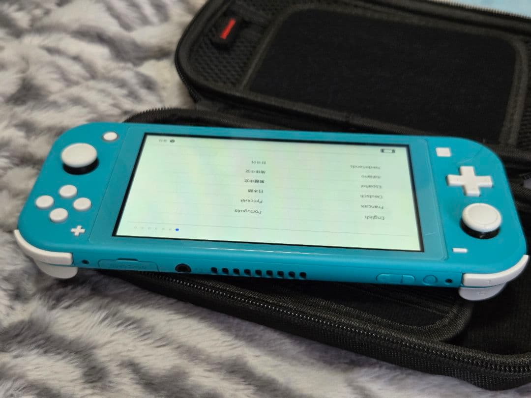 【美品】Nintendo Switch Lite ターコイズ 本体 ライト