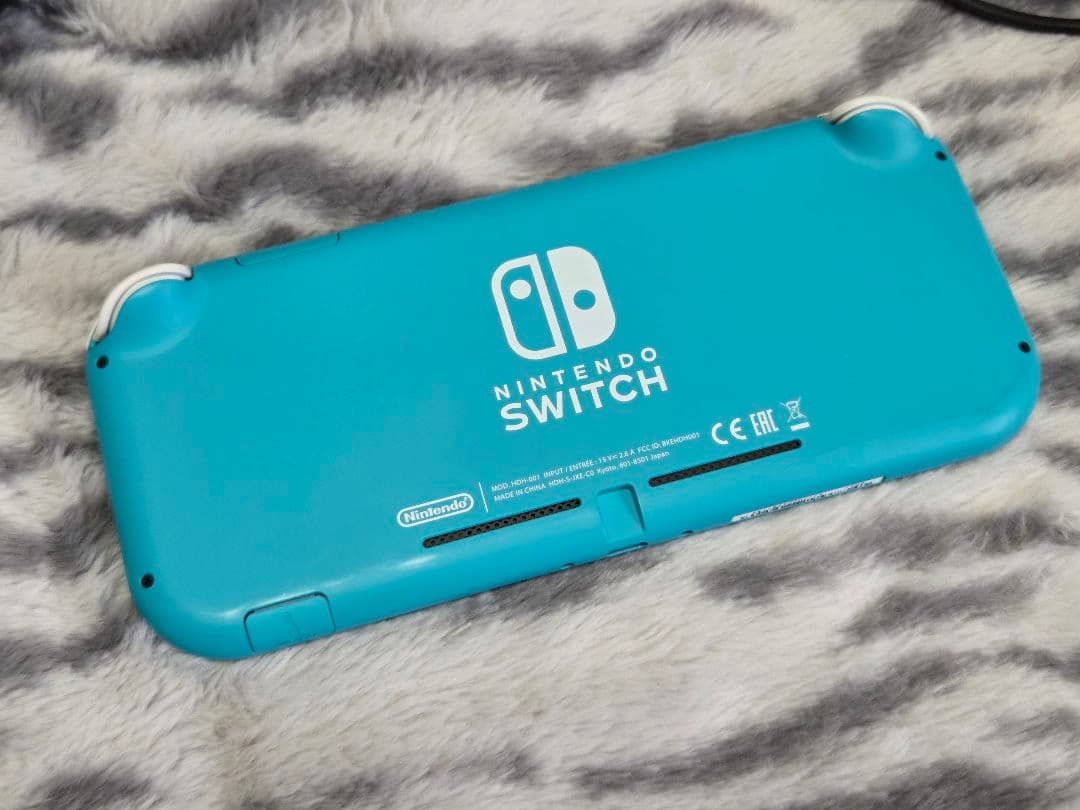 【美品】Nintendo Switch Lite ターコイズ 本体 ライト