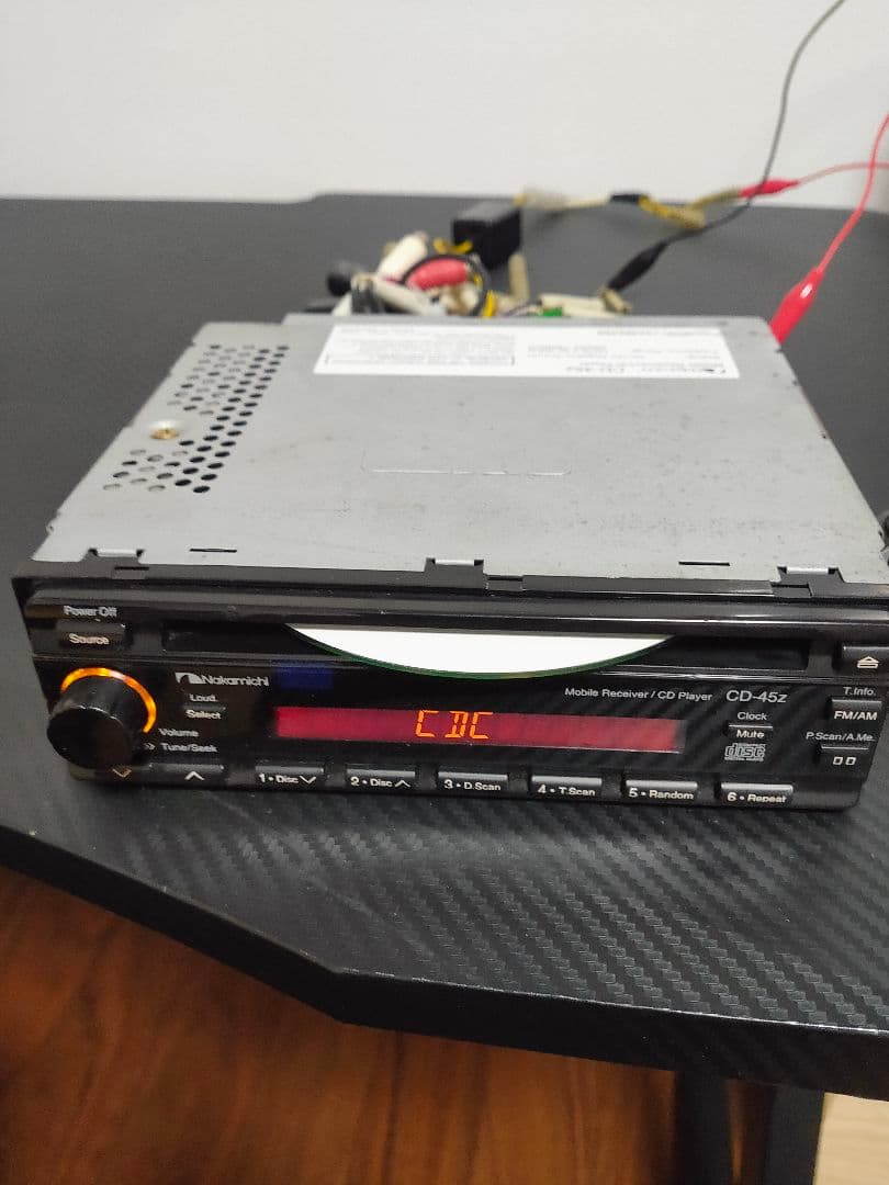 希少ナカミチ nakamichi CD-45Z CDプレーヤー動作ＯＫリモコン付