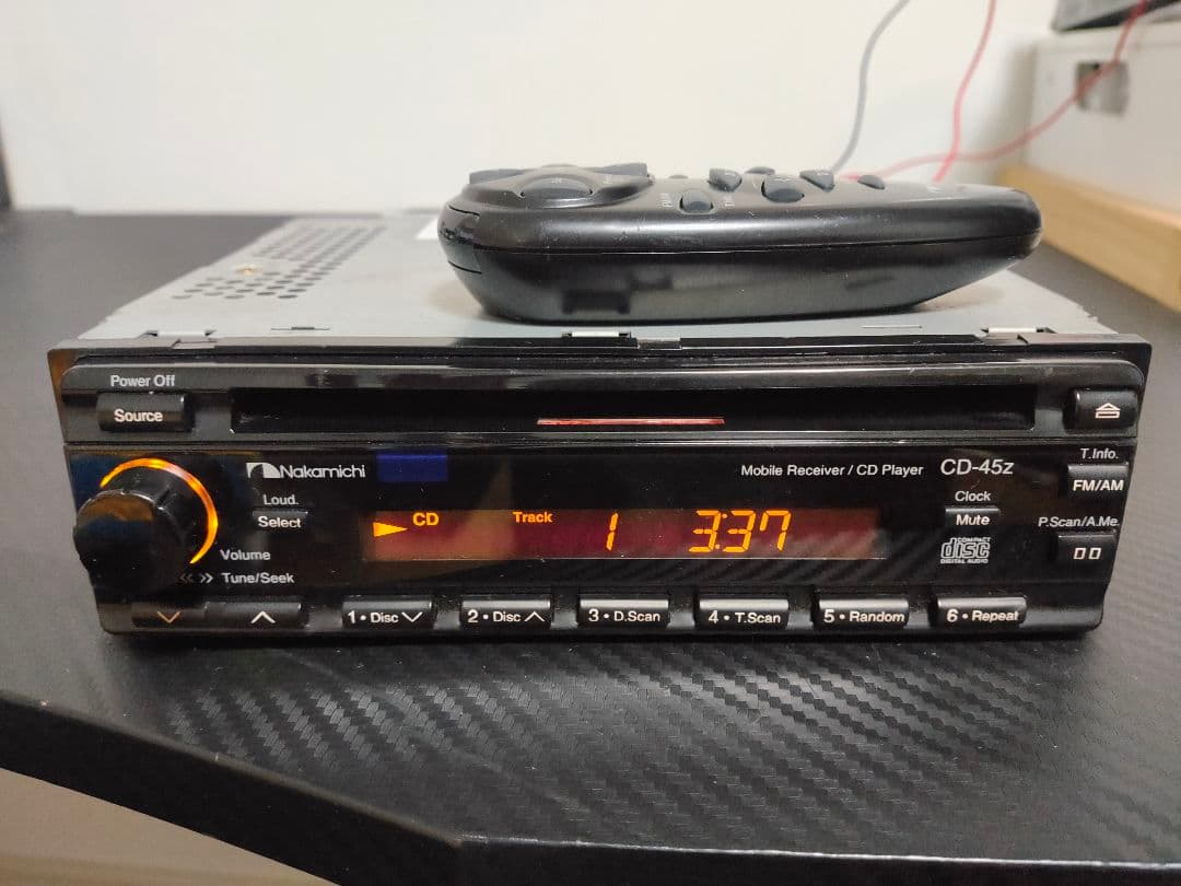 希少ナカミチ nakamichi CD-45Z CDプレーヤー動作ＯＫリモコン付