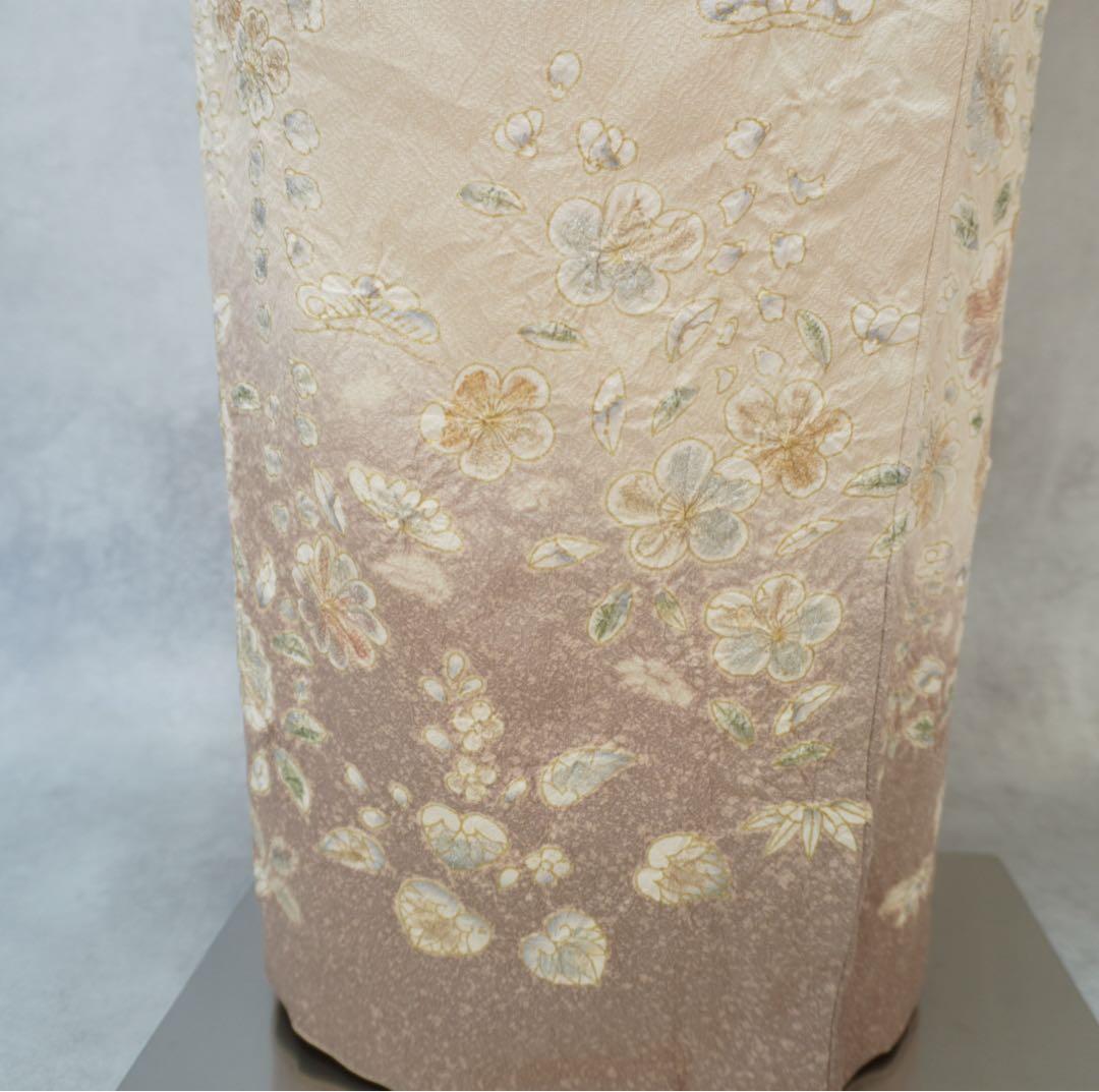 訪問着フルセット267▪︎ 正絹　卒業式　入学式【訪問着、袋帯、帯締め、帯揚げ】