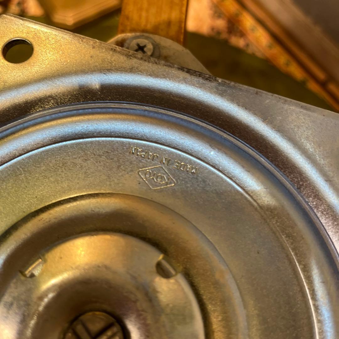 Sale L 1 JPN タモ無垢 ３６０度回転　ラウンド チェア