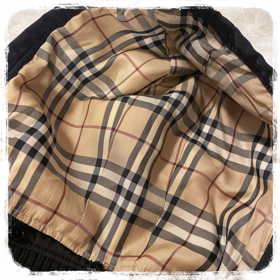 美品 BURBERRY LONDON ノバチェック ブルゾン ジャケット100A