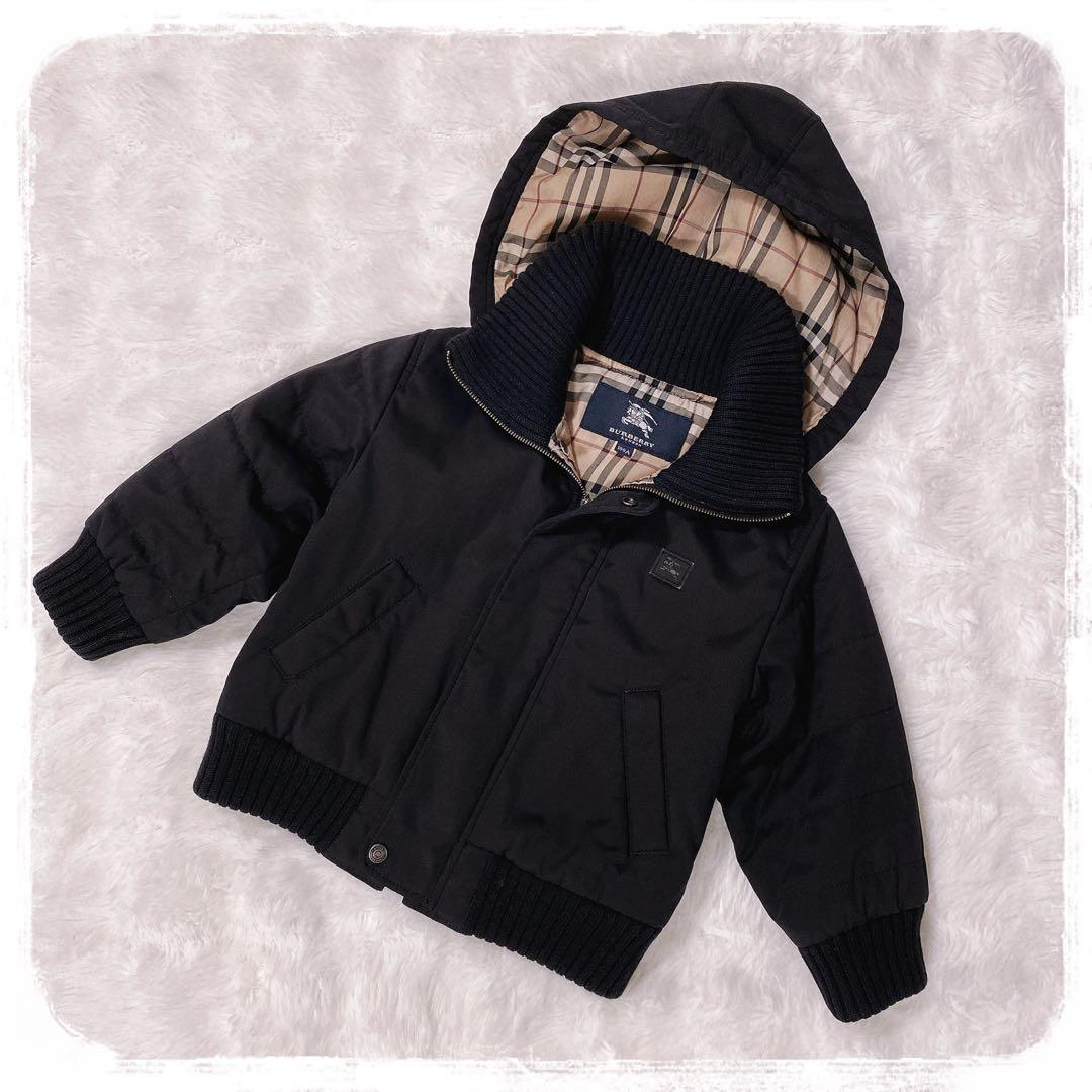 美品 BURBERRY LONDON ノバチェック ブルゾン ジャケット100A